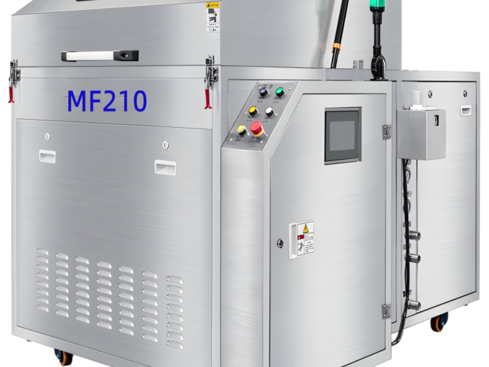 MF210 Машина для очистки поддонов с волнами MF210 Машина для очистки поддонов с волнами